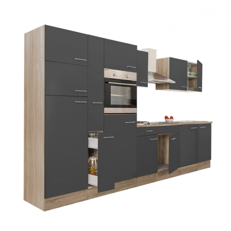 Leziter Mobilier de bucătărie Yorki 360 cu frigider cu congelator superior [6]