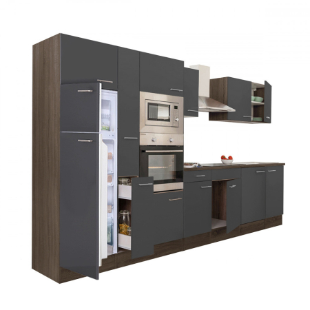 Leziter Mobilier de bucătărie Yorki 360 cu frigider cu congelator superior [0]