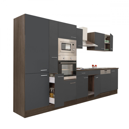 Bucătărie - Leziter Mobilier de bucătărie Yorki 370 cu cuptor și cuptor cu microunde