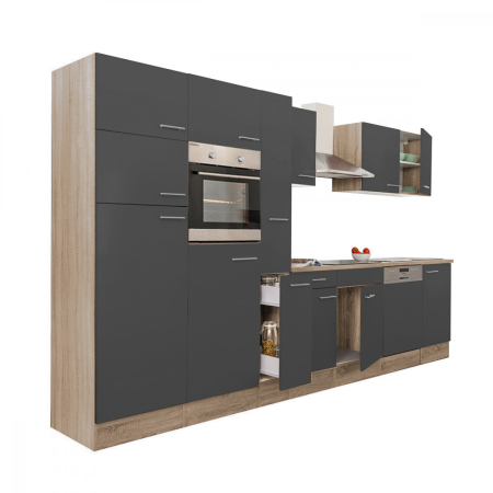 Leziter Mobilier de bucătărie Yorki 370 cu frigider cu congelator superior [8]