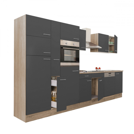 Leziter Mobilier de bucătărie Yorki 370 cu frigider cu congelator superior [6]