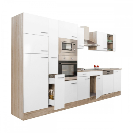 Leziter Mobilier de bucătărie Yorki 370 cu frigider cu congelator superior [1]