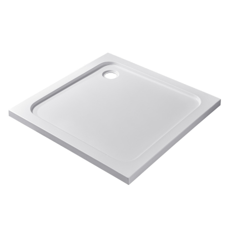 Cădiță de duș - Leziter Modena Slim pătrat scăzut acrilic cabină de duș 100x100 cm