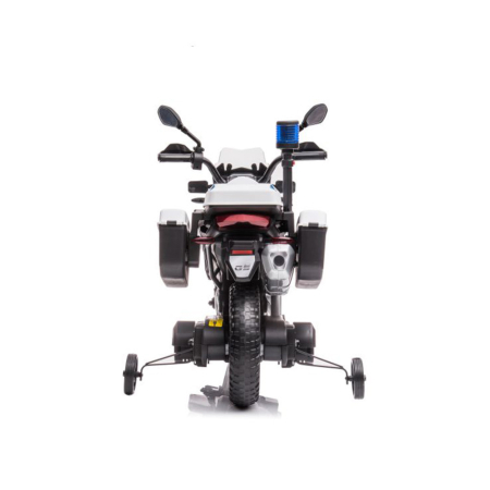 Leziter Motocicletă electrică de poliție BMW albastră [5]