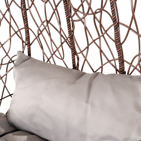 Leziter Natal grădină hamac maro-alb [4]