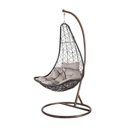 Grădină - Leziter Natal grădină hamac scaun negru-maro