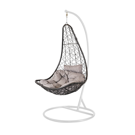 Grădină - Leziter Natal grădină hamac scaun negru și alb