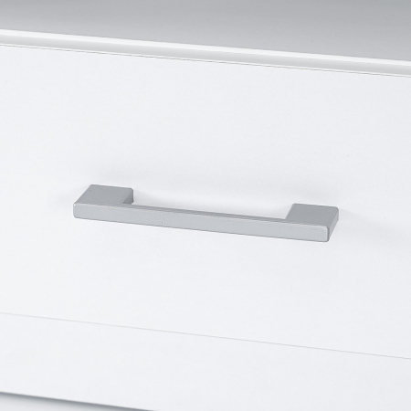 Leziter Noptieră Miami 1 sertar 40x40 cm alb-alb [5]