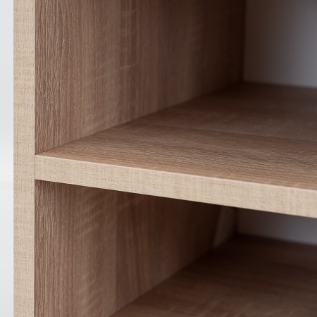 Leziter Miami noptieră deschisă 40x40 cm stejar sonoma- stejar sonoma [4]