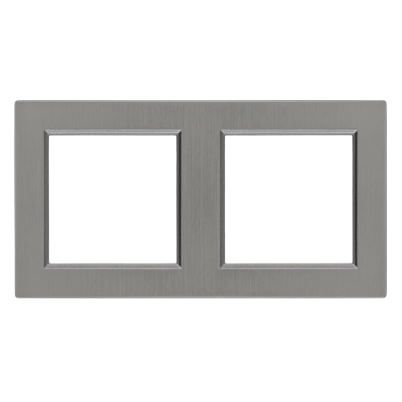 Leziter Nova cadru două orizontale gri [0]