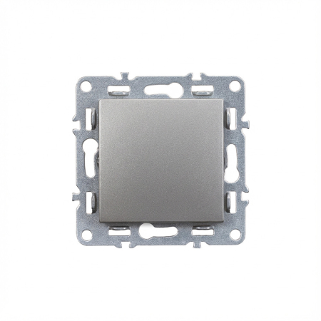 Leziter Nova întrerupător unipolar cu un singur circuit fără cadru 101 gri [0]