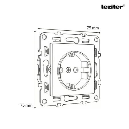 Leziter Nova IV două premiu cu două premiu TV cu cadru gri [2]