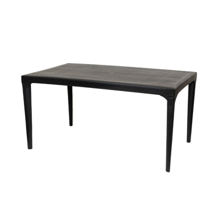 Leziter Odina masă de grădină din plastic grafit [5]