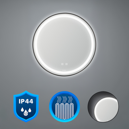 Baie - Leziter Oglindă Ava 60 cu iluminare led