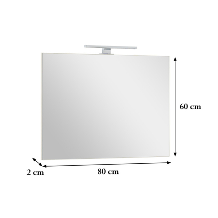 Leziter Oglindă Cube 80 [1]