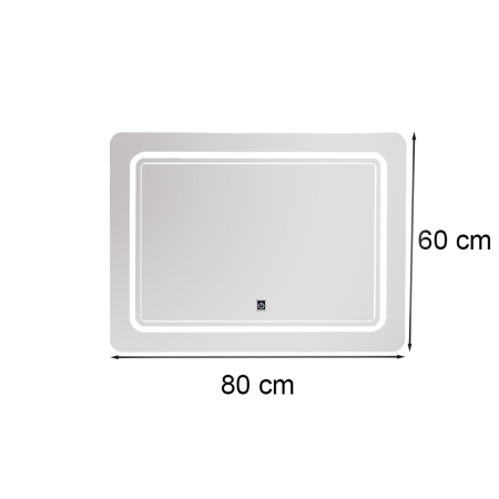 Leziter Oglindă Vid 80 cu iluminare LED [3]