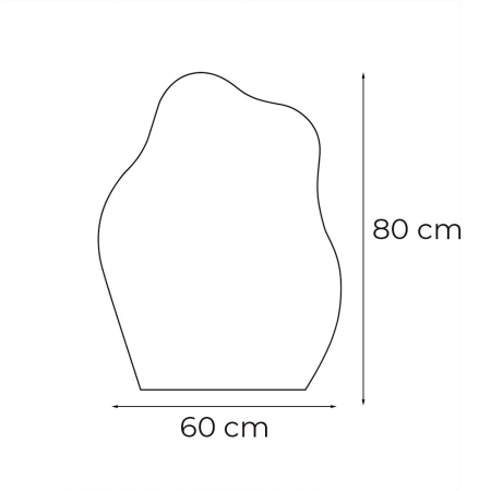 Leziter Oglindă Wave 60 cu iluminare led [2]