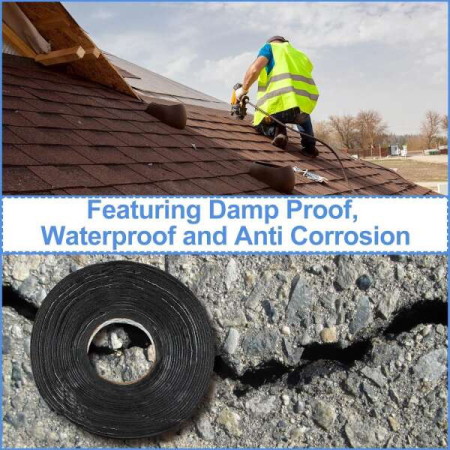 Leziter OnyxTape Bandă autoadezivă pentru asfalt pentru repararea tamburilor [4]