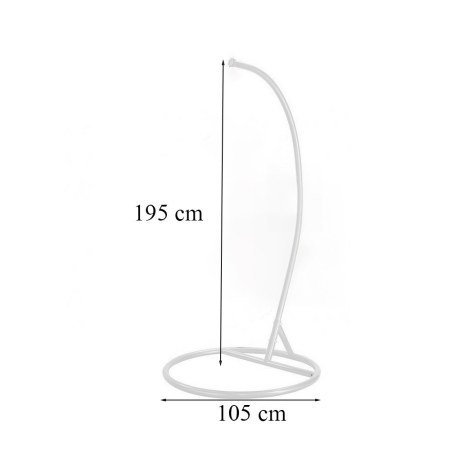 Leziter Outlet frumusete defecte hamac stand alb [2]