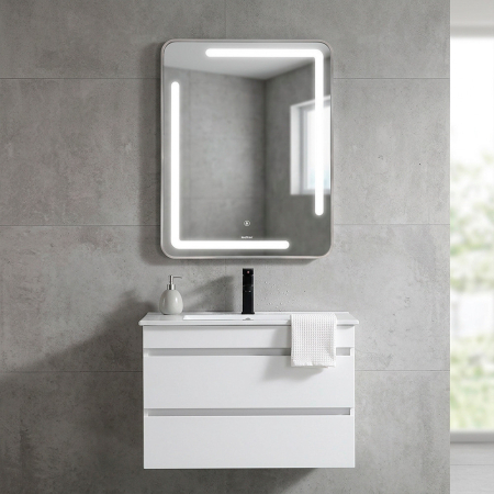 Leziter Padova 60 oglindă cu detector de prezență cu iluminare led și dezumidificator 60x80 cm [1]