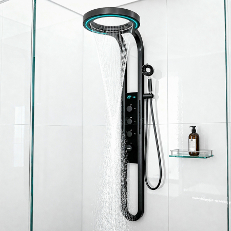 Leziter Panou de duș cu hidromasaj Aquajet [1]