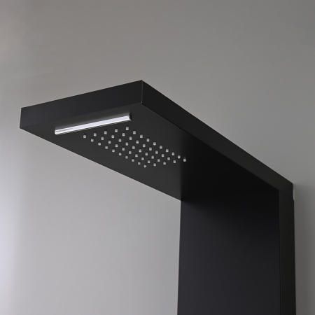 Leziter Panou de duș cu hidromasaj Malaga Black [5]