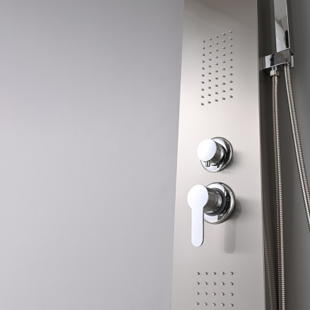 Leziter Panou de duș cu hidromasaj Midi [8]