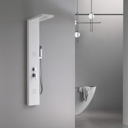 Leziter Panou de duș hidromasaj Malaga White [1]