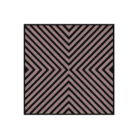 Produse temporar indisponibile - Leziter Panou acustic de perete Deco IV cu aspect de stejar tratat cu ulei, 60x60x1,8 cm
