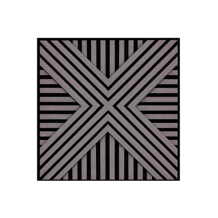 Produse temporar indisponibile - Leziter Panou acustic de perete Deco VII cu aspect de stejar tratat cu ulei, 60x60x1,8 cm