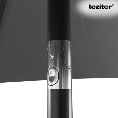 Leziter Parasol de grădină Gina gri 300 cm [4]