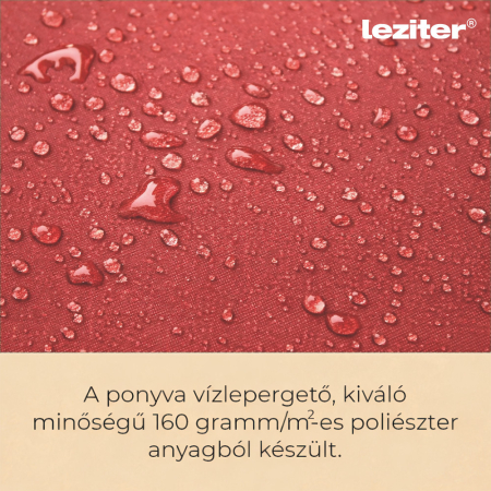 Leziter Parasol de grădină Solari roșu 300 cm [3]