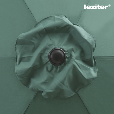 Leziter Parasol de grădină Solari verde 300 cm [9]