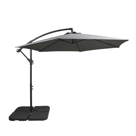 Produse temporar indisponibile - Leziter Parasol de grădină Sunny gri 300 cm