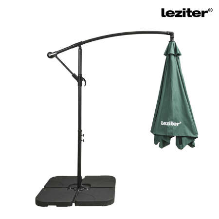 Leziter Parasol Sunny garden verde 300 cm [7]
