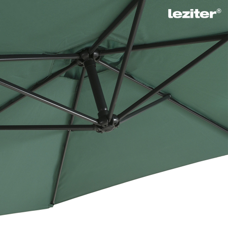 Leziter Parasol Sunny garden verde 300 cm [4]