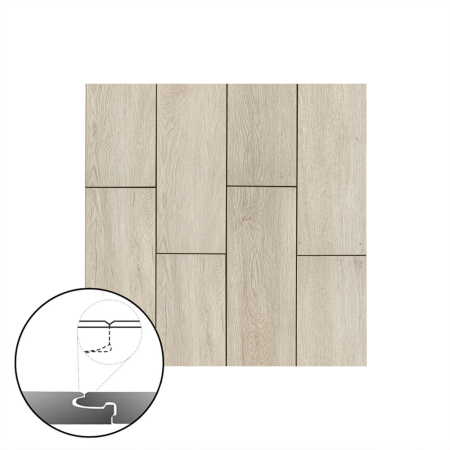 Construcții - Leziter Pardoseală laminată din vinil SPC Leziter Monte Carlo Oak