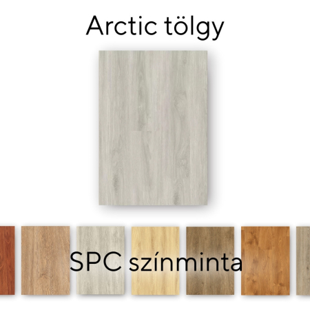 Pardoseală SPC - Leziter Pardoseală vinilică SPC Leziter Arctic Oak Mostră/Bucată