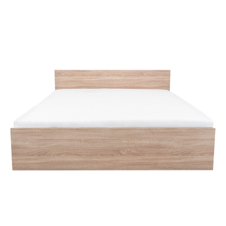 Leziter Pat dublu Miami fără cadru de pat 180x200 cm stejar sonoma-stejar sonoma [3]