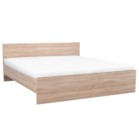 Mobilier dormitor - Leziter Pat dublu Miami fără cadru de pat 180x200 cm stejar sonoma-stejar sonoma