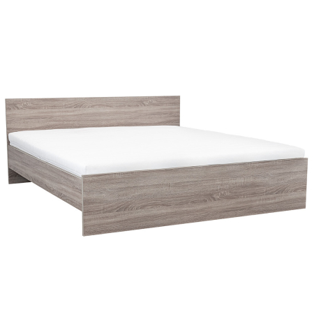 Mobilier dormitor - Leziter Pat dublu Miami fără cadru de pat 180x200 cm stejar York-stejar York