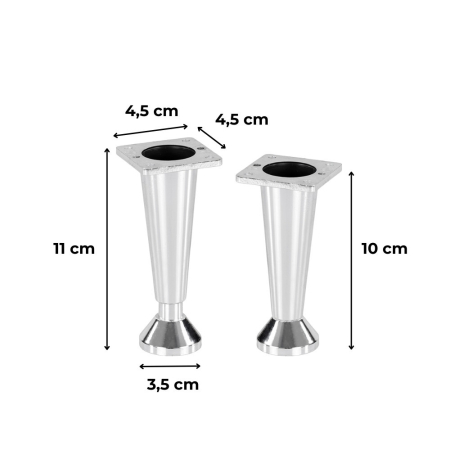 Leziter Picioare de mobilă Bianca [2]