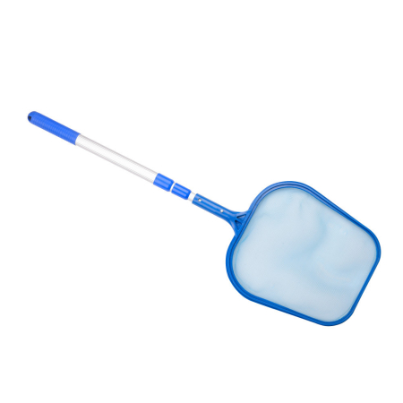 Plasă curățare piscină - Leziter Plasă de curățare a piscinei cu mâner telescopic 120 cm