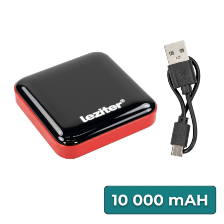 Electronică - Leziter Powerbank 10000 mAH 2A 10W roșu