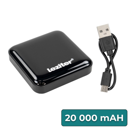 Electronică - Leziter Powerbank 20000 mAH 2A 10W negru