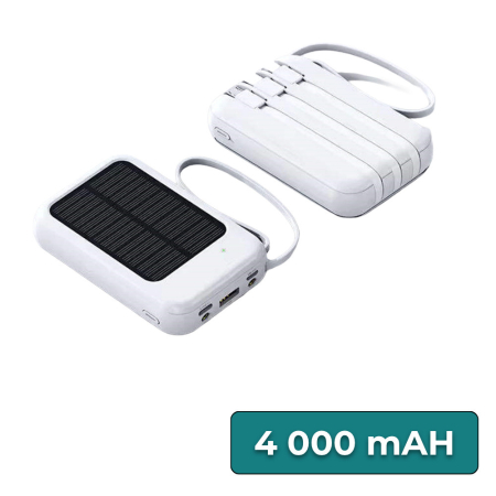 Produse temporar indisponibile - Leziter Powerbank Wireless 4000 mAH 2A 22,5W alb