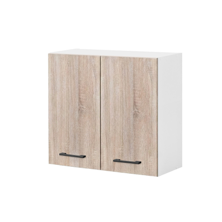 Bucătărie - Leziter Praktik 60 dulap superior 2 uși, stejar alb-sonoma