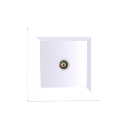 Electronică - Leziter Priză TV Nova cu cadru alb