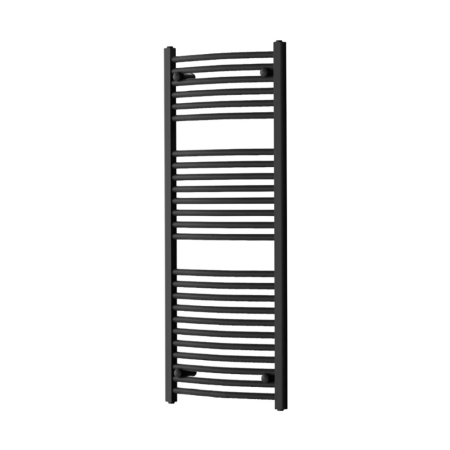 Radiator de prosoape curbat - Leziter Radiator curbat pentru uscător de prosoape 1200x500 mm negru