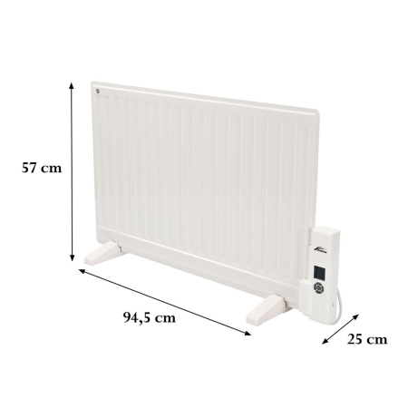 Leziter Radiator de ulei Brill 800W [2]